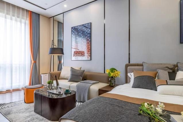 Millenia Executive Apartment Guangzhou East Railway Station Zhujiang New Town Branch - Free Shuttle Bus To Canton Fair Complex During Canton Fair Period Eksteriør bilde